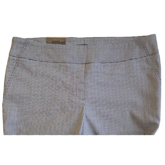 Hilary Radley Women’s Pull on Pants Size XXL Black White Houndstooth NWT - Picture 4 of 8